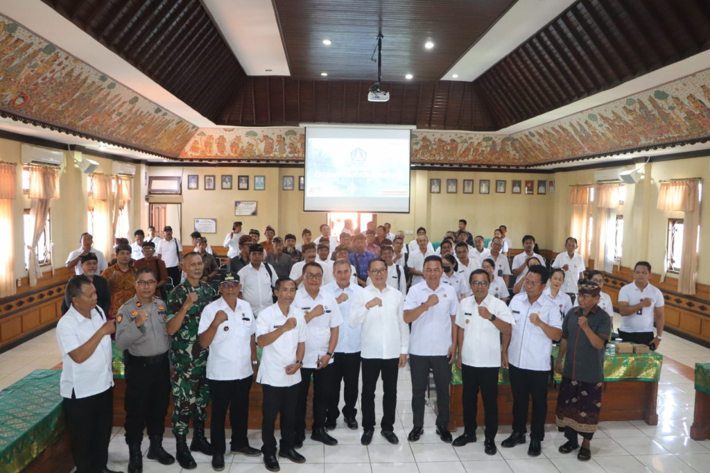 Rakor Sinkronisasi Program Pusat ke Daerah di Abiansemal
